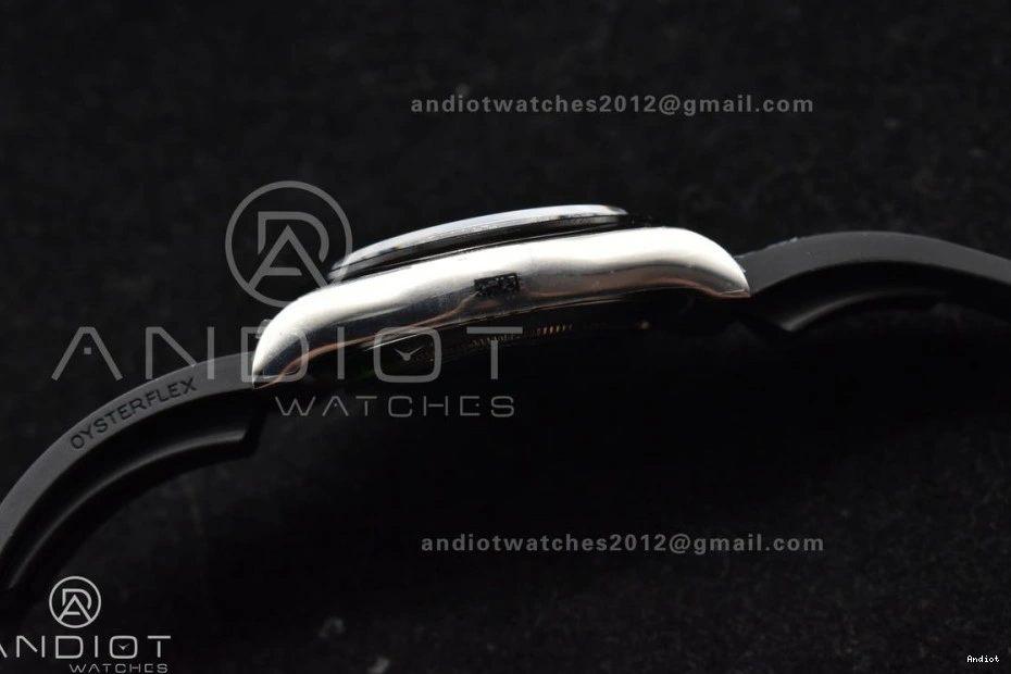 on SA4130 Rubber Strap 116519 Edition QF Daytona Gray Dial Best 1:1 Oysterflex 1110